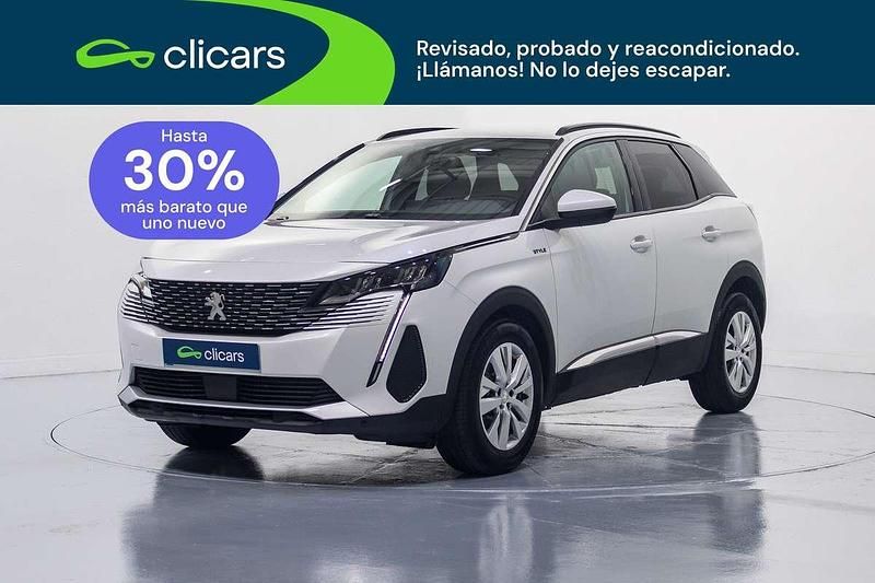 Usado Peugeot 3008 Style 131 CV (96 kW) 2021 Blanco SUV