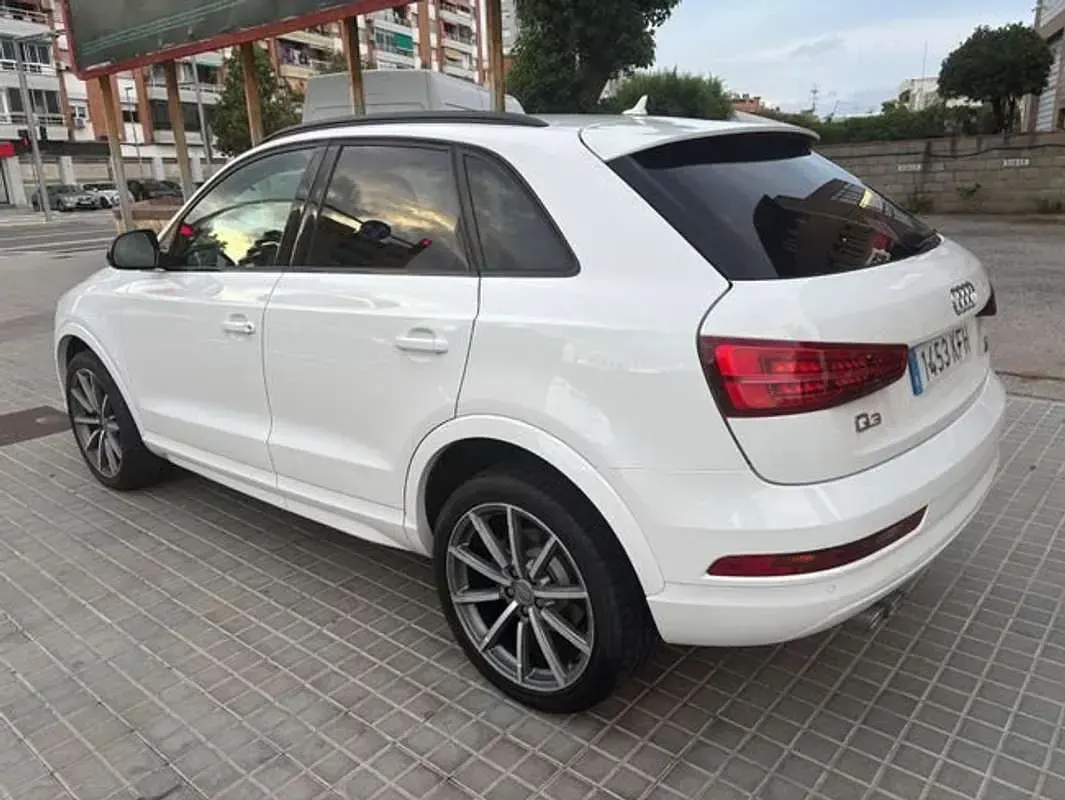 Usado Audi Q3 150 CV (110 kW) 2017 Blanco SUV