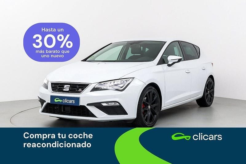 Blanco Usado 2019 Seat Leon FR | 15.490 € (Buen precio) - Imagen 1/4