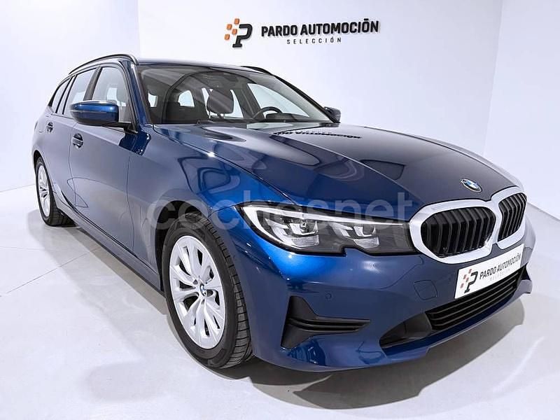 Azul Usado 2021 BMW 318 Familiar | 23.900 € (Precio justo) - Imagen 1/4