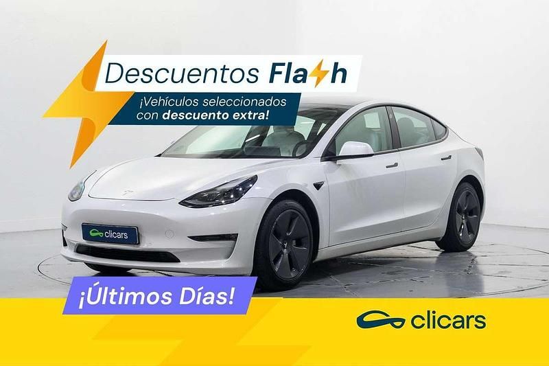 Blanco Usado 2021 Tesla Model 3 Berlina | 23.290 € (Buen precio) - Imagen 1/4