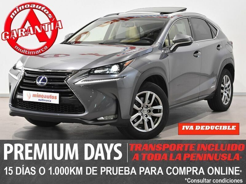 Gris Usado 2017 Lexus NX300h Luxury Line SUV | 26.890 € (Precio justo) - Imagen 1/4