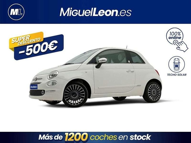 Blanco Usado 2018 Fiat 500 Mirror Berlina | 8485 € (Precio justo) - Imagen 1/3