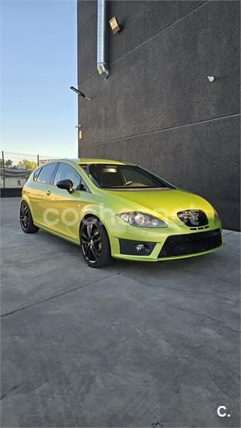 Usado Seat Leon CUPRA 240 CV (176 kW) 2009 Verde Berlina