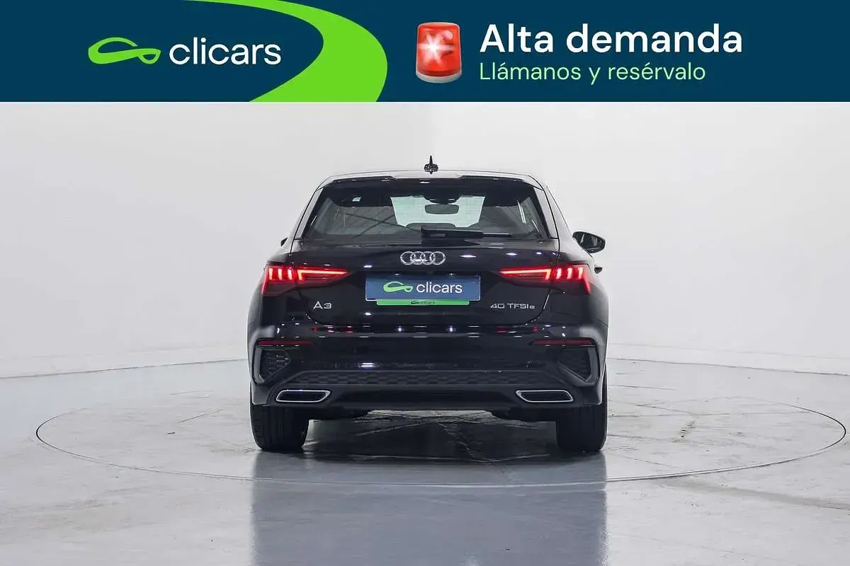 Usado Audi A3 Advanced 150 CV (110 kW) 2022 Negro Berlina