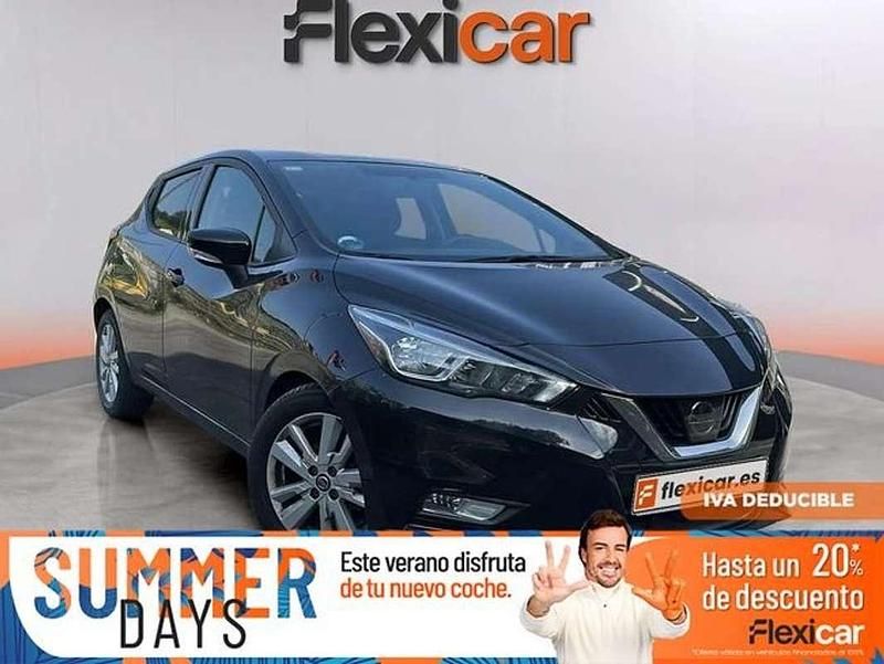 Negro Usado 2020 Nissan Micra Acenta Utilitario | 12.490 € (Precio justo) - Imagen 1/4
