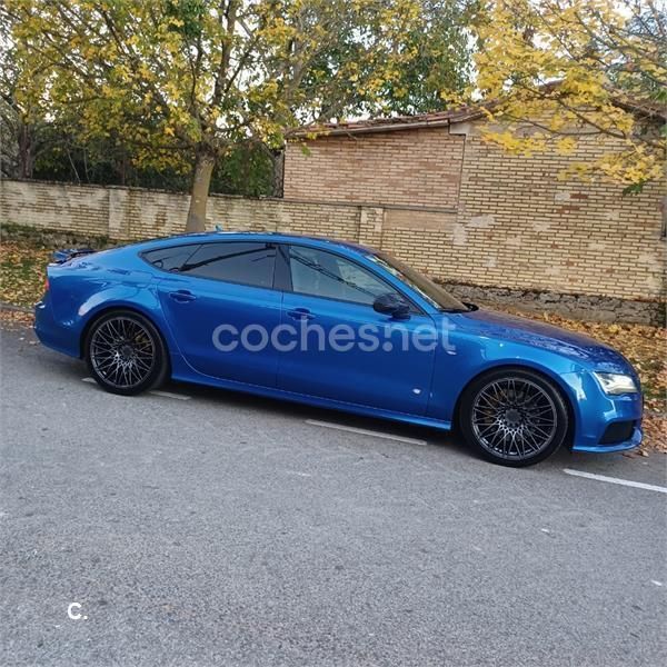 Azul Usado 2012 Audi A7 Sportback Utilitario | 24.000 € (Caro) - Imagen 1/4