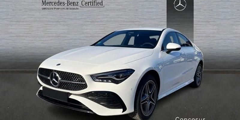 Blanco Usado 2024 Mercedes CLA250e Berlina | 35.900 € (Precio justo) - Imagen 1/4