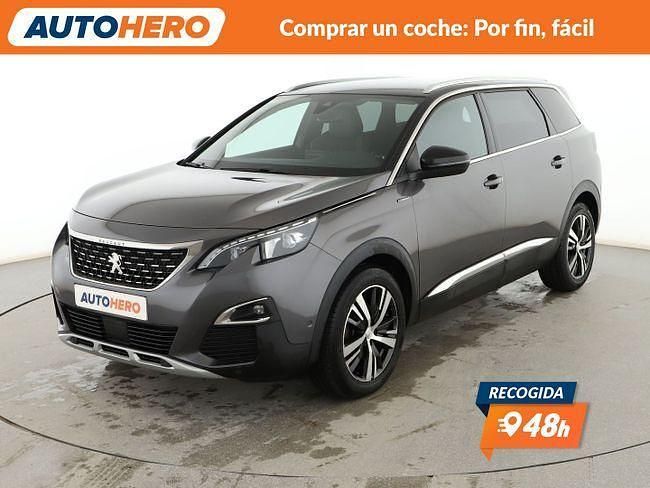 Usado Peugeot 5008 GT 131 CV (96 kW) 2017 Gris SUV