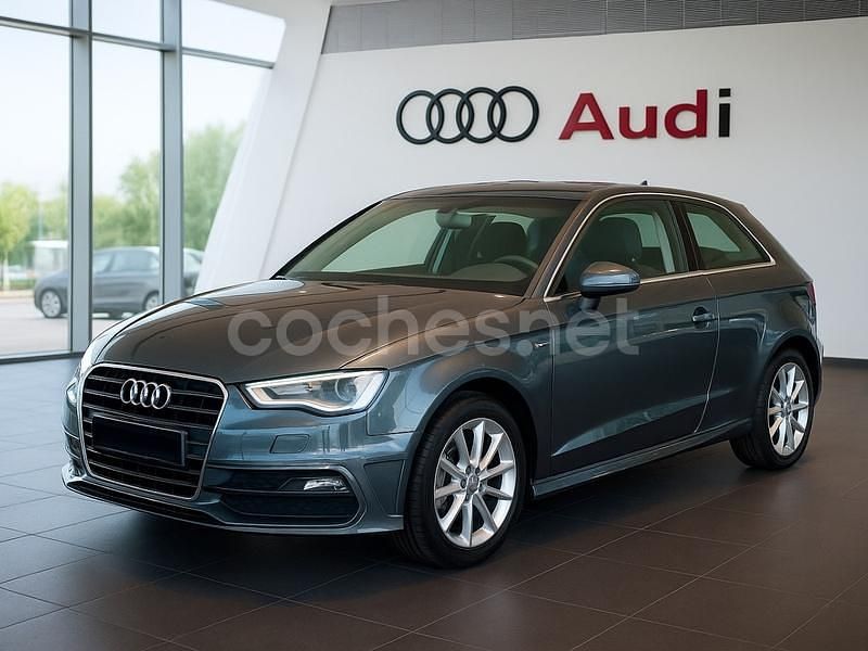 Gris / plata Usado 2016 Audi A3 S-Line Berlina | 14.000 € (Buen precio) - Imagen 1/4