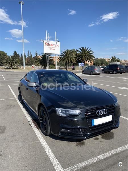 Usado Audi A5 Sportback S-Line 204 CV (150 kW) 2012 Negro Utilitario