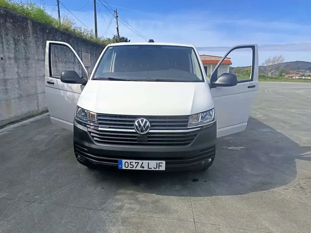Usado VW T6.1 150 CV (110 kW) 2020 Blanco Van