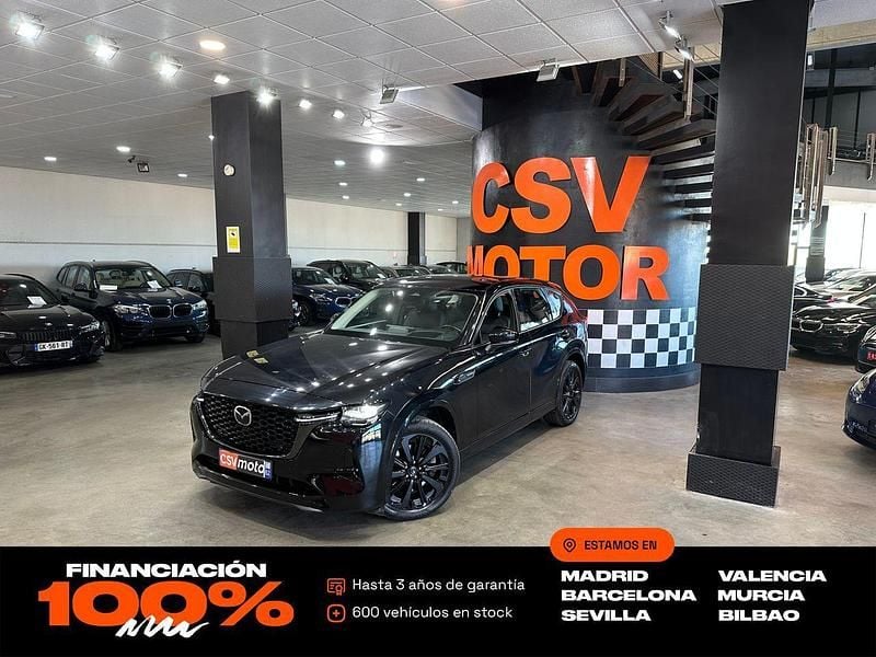 Negro Usado 2023 Mazda CX-60 Homura-Line SUV | 33.850 € (Precio justo) - Imagen 1/4