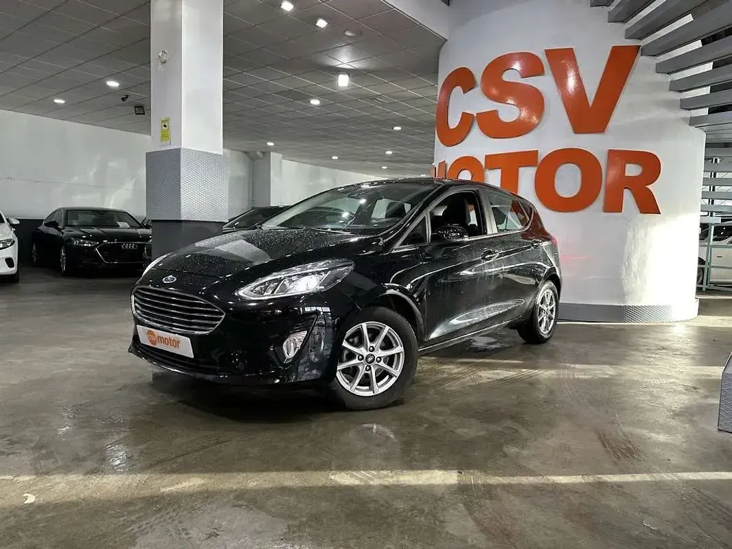 Usado Ford Fiesta Titanium 101 CV (74 kW) 2021 Negro Utilitario