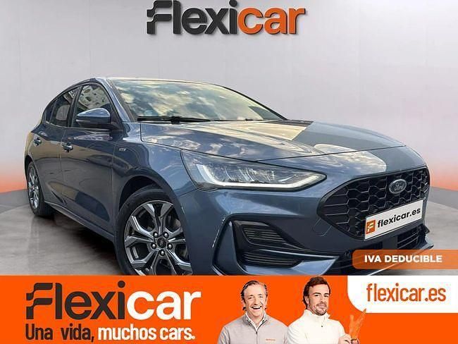 Usado Ford Focus ST-Line 125 CV (91 kW) 2023 Azul Berlina
