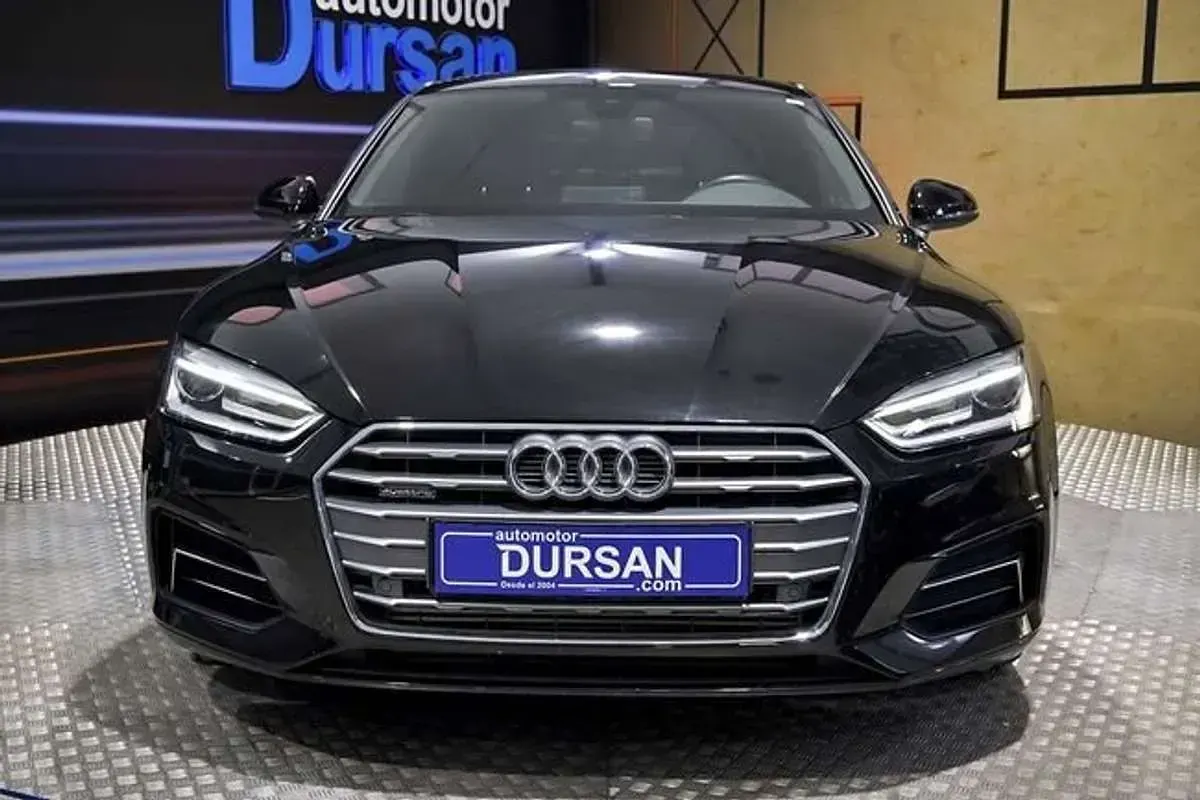 Usado Audi A5 Sportback S-Line 218 CV (160 kW) 2018 Negro Utilitario