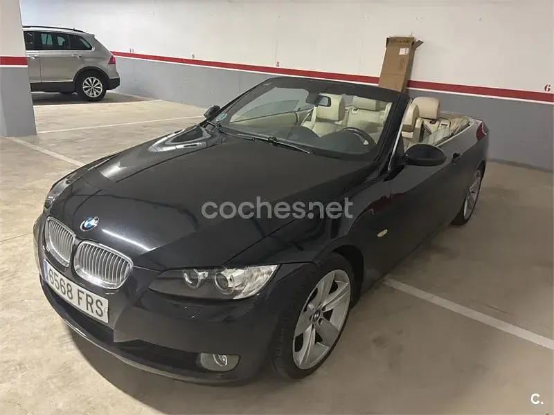 Usado BMW 320 Cabriolet Comfort Edition 170 CV (125 kW) 2007 Negro Descapotable