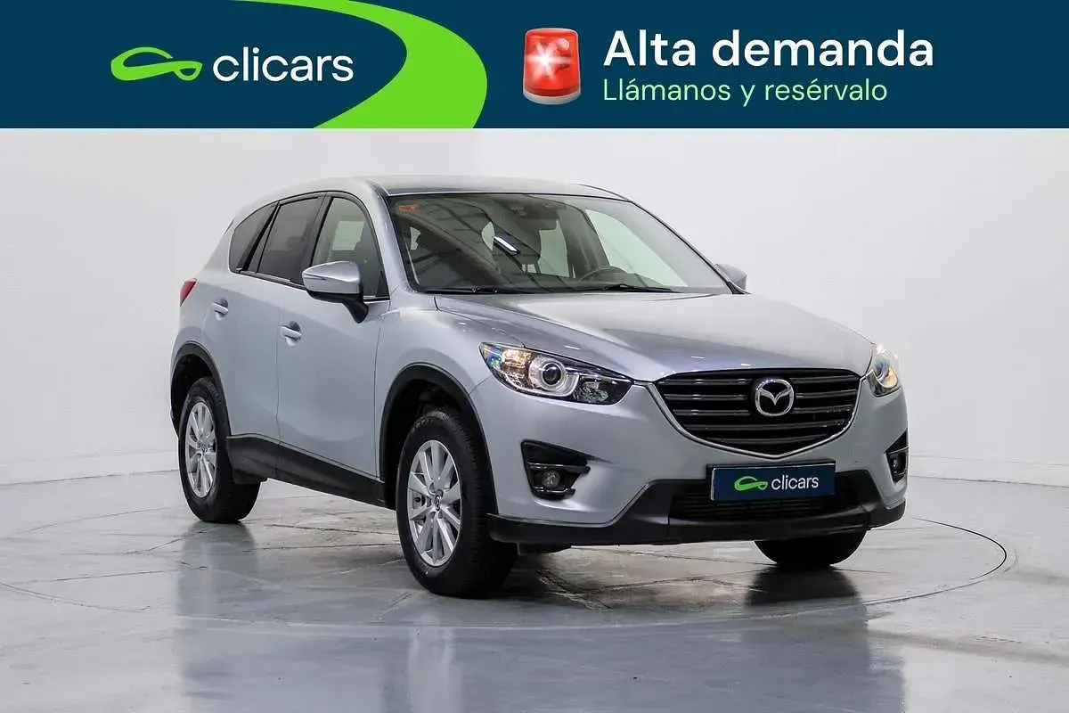 Usado Mazda CX-5 Style 150 CV (110 kW) 2016 Plateado SUV