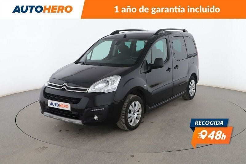 Negro Usado 2017 Citroën Berlingo PureTech Monovolumen | 11.499 € - Imagen 1/3