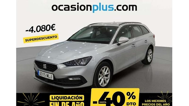 Plateado Usado 2023 Seat Leon ST Style Familiar | 16.870 € (Precio justo) - Imagen 1/4