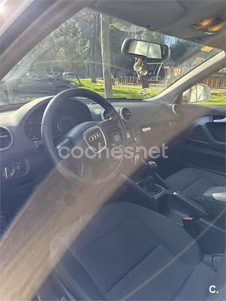 Usado Audi A3 105 CV (77 kW) 2009 Blanco Utilitario