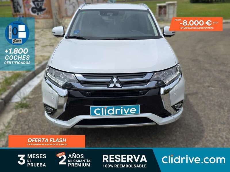 Blanco Usado 2017 Mitsubishi Outlander P-HEV SUV | 18.790 € (Precio justo) - Imagen 1/3