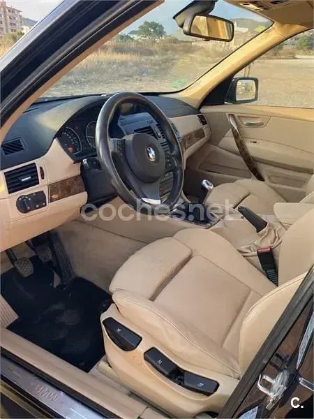 Usado BMW X3 150 CV (110 kW) 2007 Azul SUV