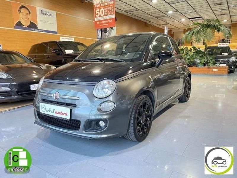 Usado Fiat 500 69 CV (50 kW) 2014 Gris Utilitario