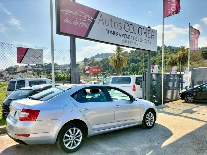 Usado Skoda Octavia Elegance 105 CV (77 kW) 2015 Gris / plata Familiar