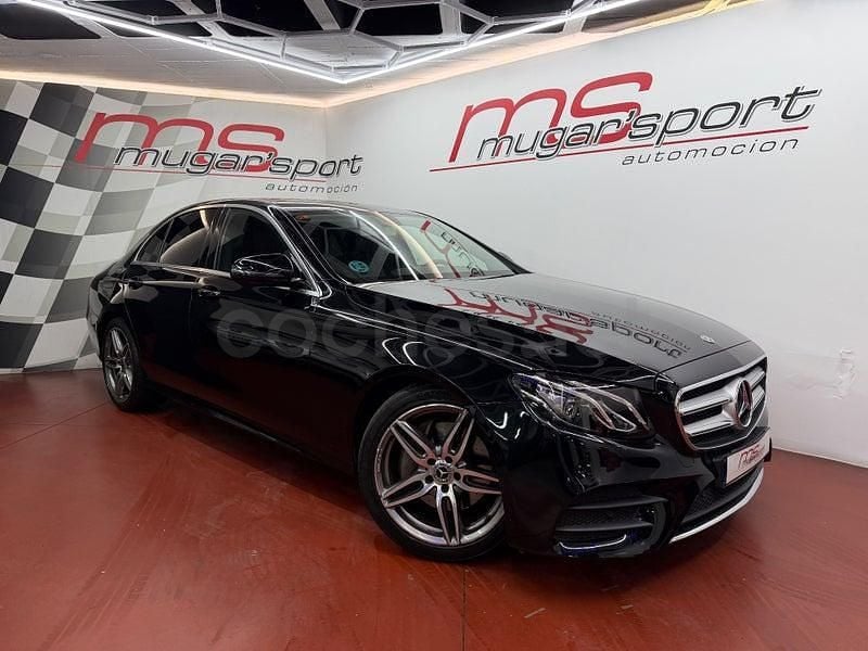 Usado Mercedes E200 150 CV (110 kW) 2017 Negro Berlina