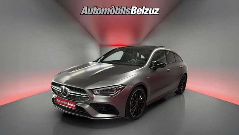 Usado Mercedes CLA45 AMG Shooting Brake AMG 306 CV (225 kW) 2021 Gris Familiar