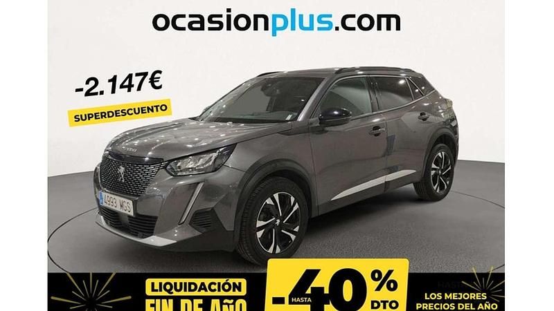 Gris Usado 2023 Peugeot 2008 Allure SUV | 13.503 € (Precio justo) - Imagen 1/4
