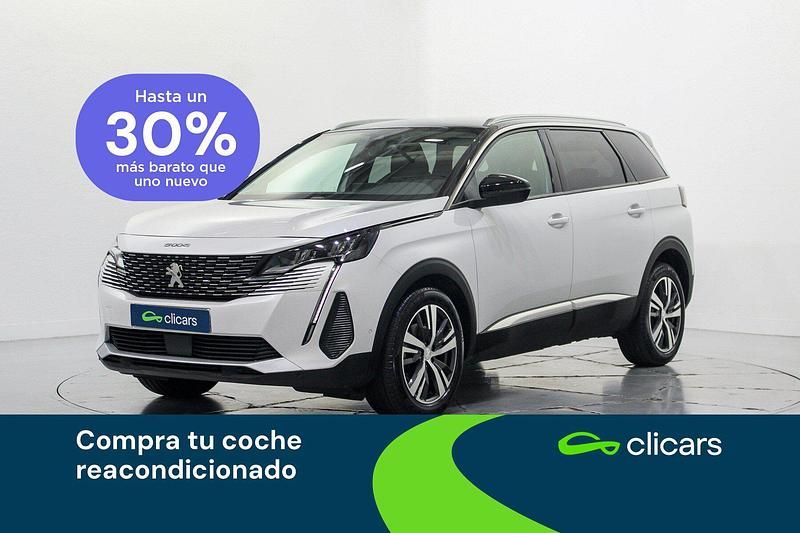Blanco Usado 2021 Peugeot 5008 Allure Monovolumen | 23.290 € (Precio justo) - Imagen 1/4