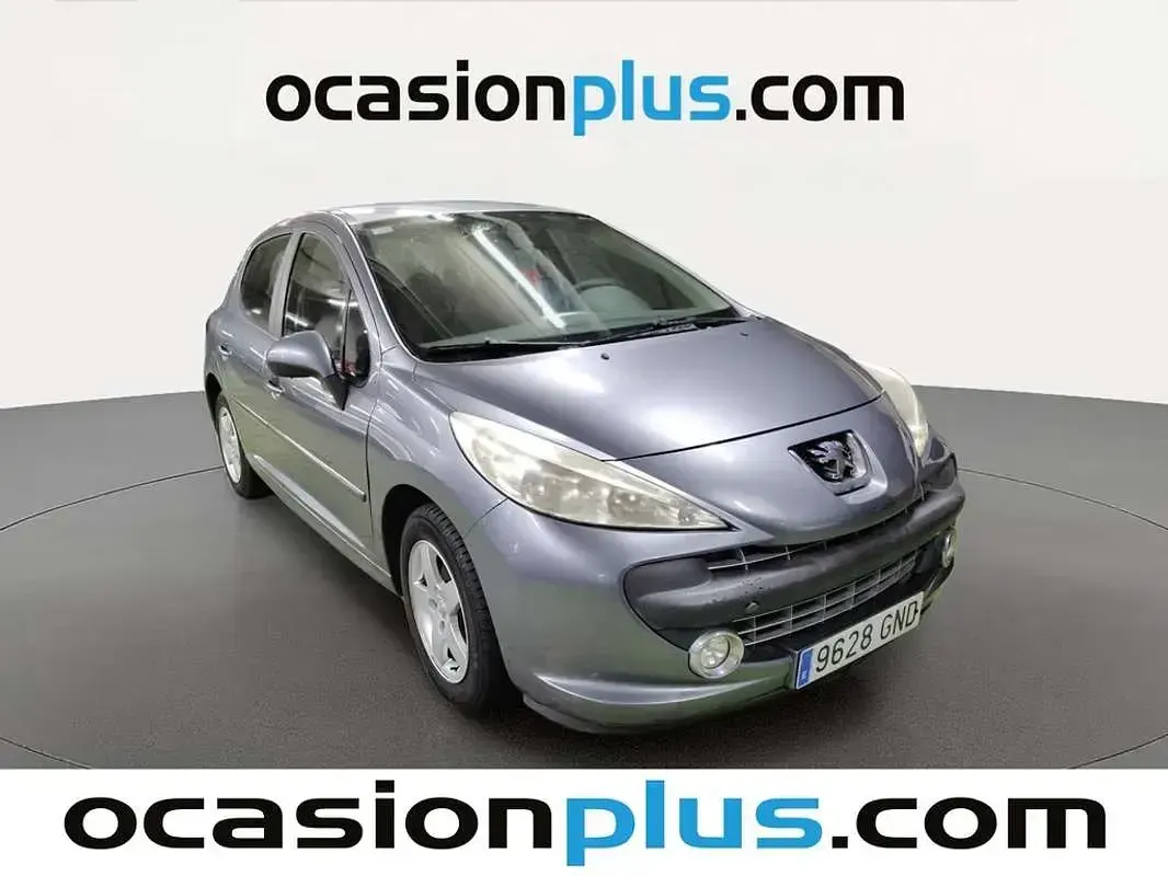 Usado Peugeot 207 Sport 95 CV (69 kW) 2009 Gris Utilitario