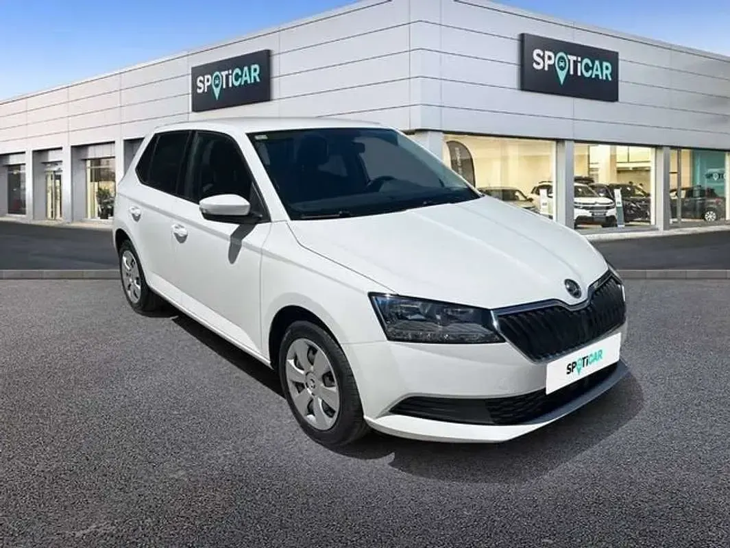 Brugt Skoda Fabia 60 HK (44 kW) 2020 Hvid Hatchback