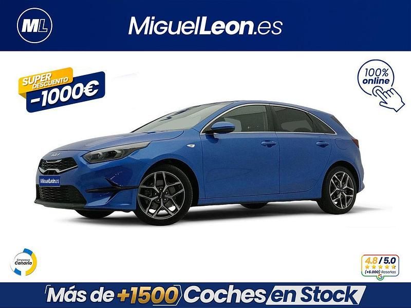 Azul Usado 2023 Kia Ceed Utilitario | 17.985 € (Precio justo) - Imagen 1/3