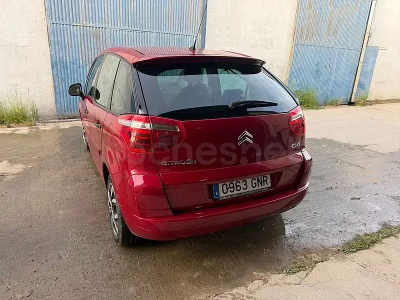 Usado Citroën C4 Picasso 110 CV (80 kW) 2009 Granate Monovolumen