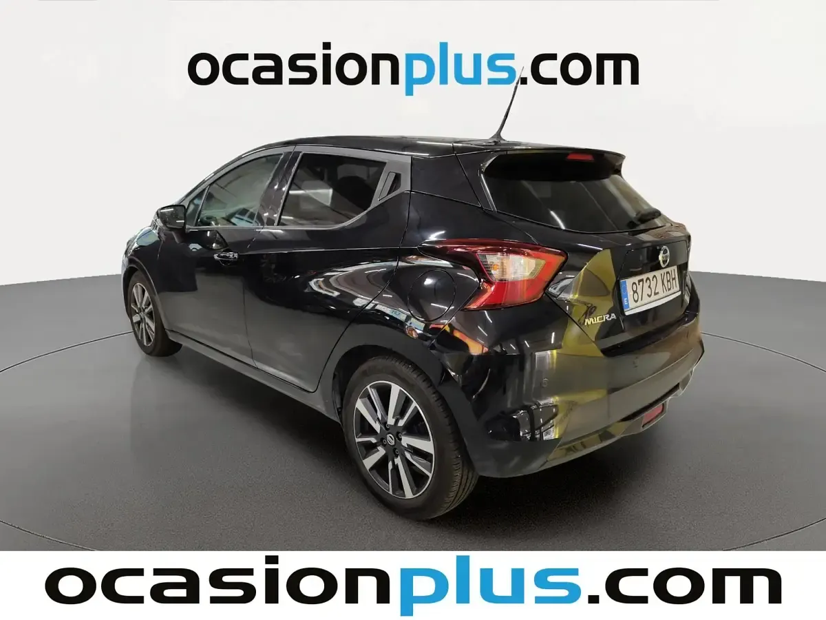 Usado Nissan Micra 90 CV (66 kW) 2017 Negro Utilitario