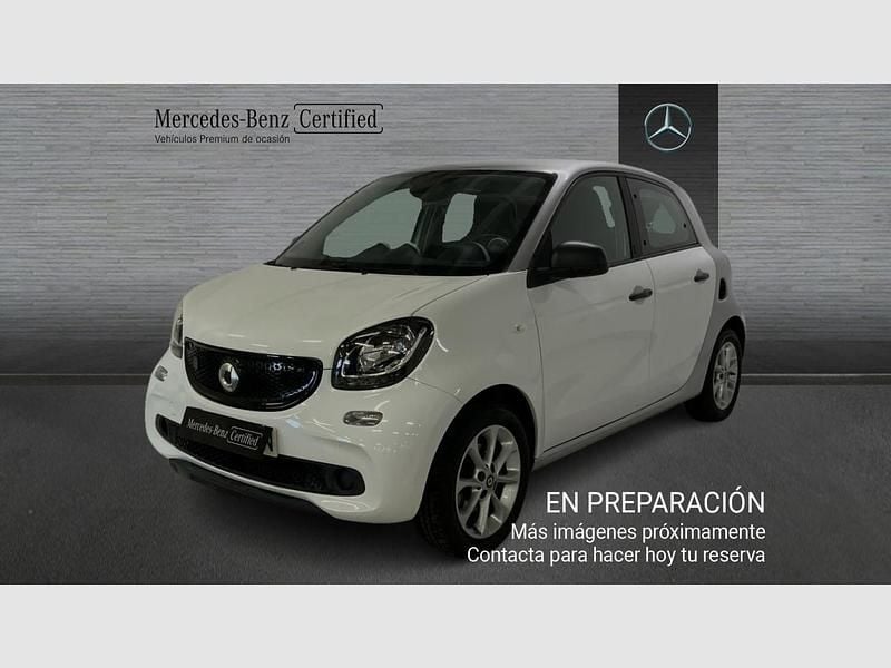 Tridion blanco (solid) Usado 2019 Smart ForFour Electric Drive Berlina | 10.790 € (Precio justo) - Imagen 1/4