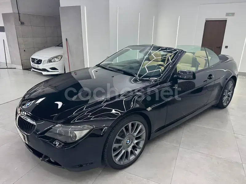 Usado BMW 630 Cabriolet 258 HP (189 kW) 2006 Preto Cabrios