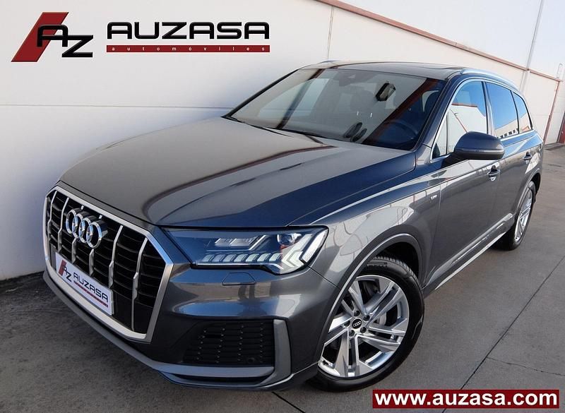 Usado Audi Q7 S-Line 231 CV (169 kW) 2021 Gris / plata SUV
