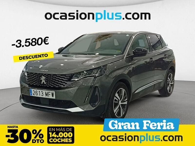 Gris / plata Usado 2023 Peugeot 3008 Allure SUV | 20.690 € (Precio justo) - Imagen 1/4
