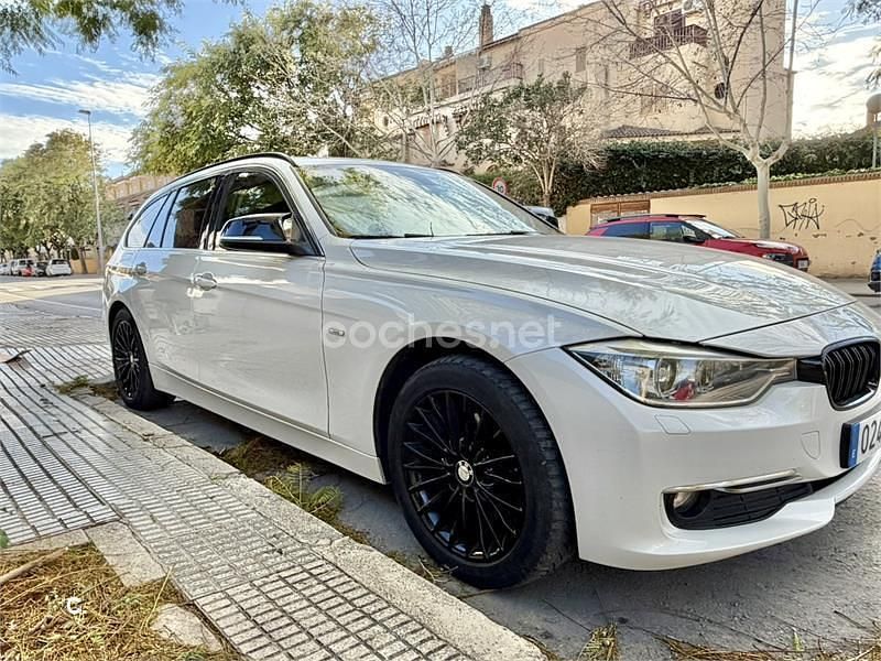Usado BMW 318 Luxury Line 143 CV (105 kW) 2014 Blanco Familiar