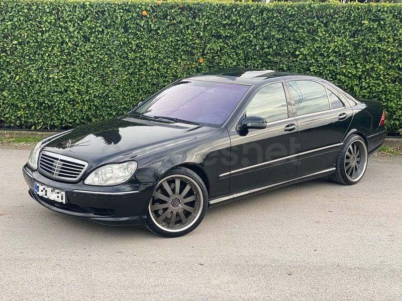 Usado Mercedes S55 AMG AMG 360 CV (264 kW) 2002 Negro Berlina