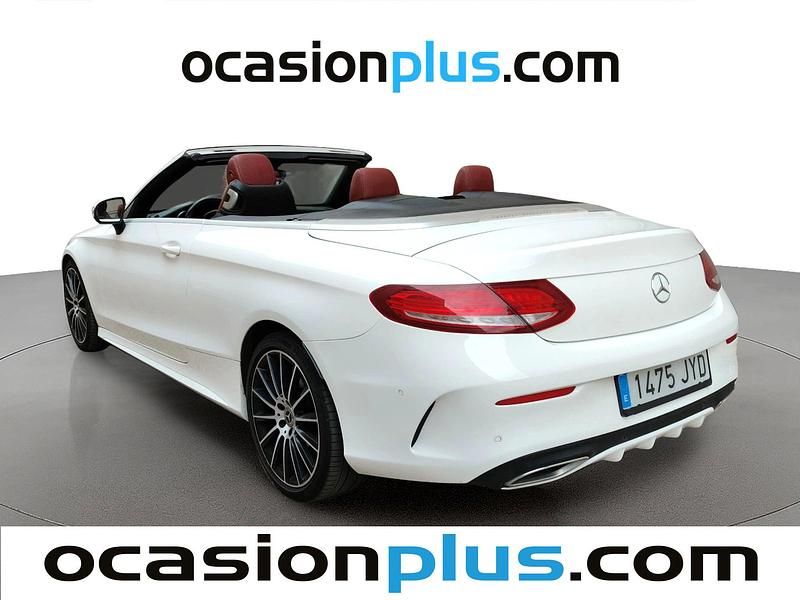 Usado Mercedes C250 AMG 204 CV (150 kW) 2017 Blanco Descapotable