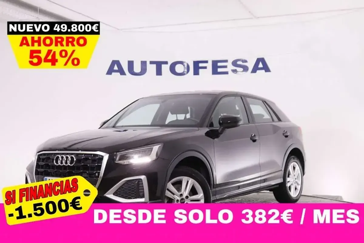 Usado Audi Q2 150 CV (110 kW) 2022 Negro SUV