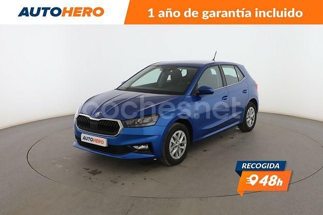 Usado Skoda Fabia Ambition 80 CV (58 kW) 2023 Azul Utilitario