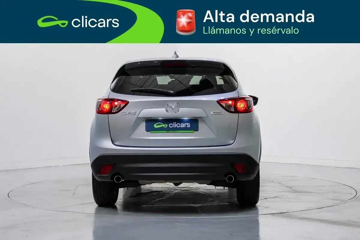 Usado Mazda CX-5 Style 150 CV (110 kW) 2016 Gris / plata SUV