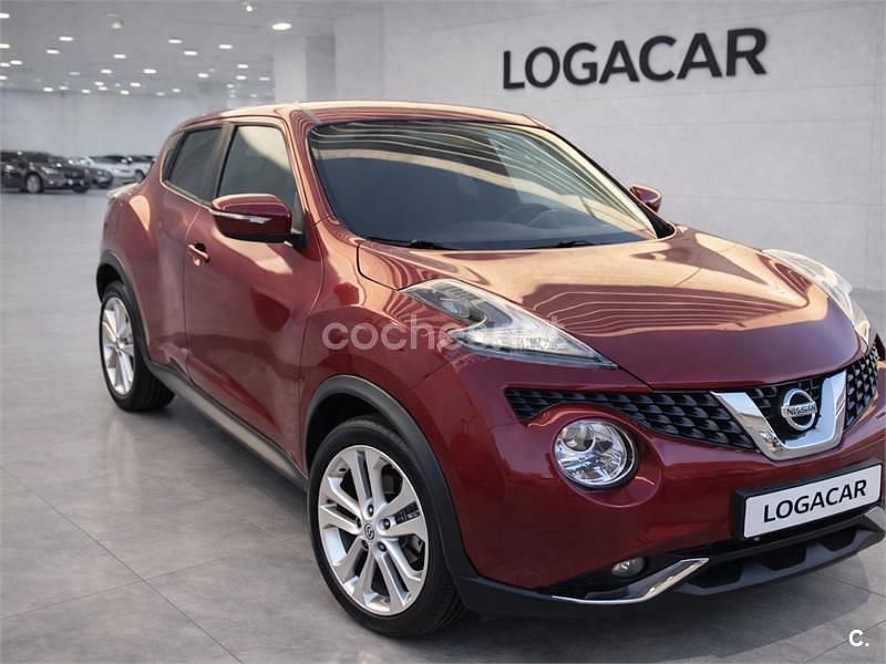 Usado Nissan Juke N-Connecta 116 CV (85 kW) 2016 Rojo SUV
