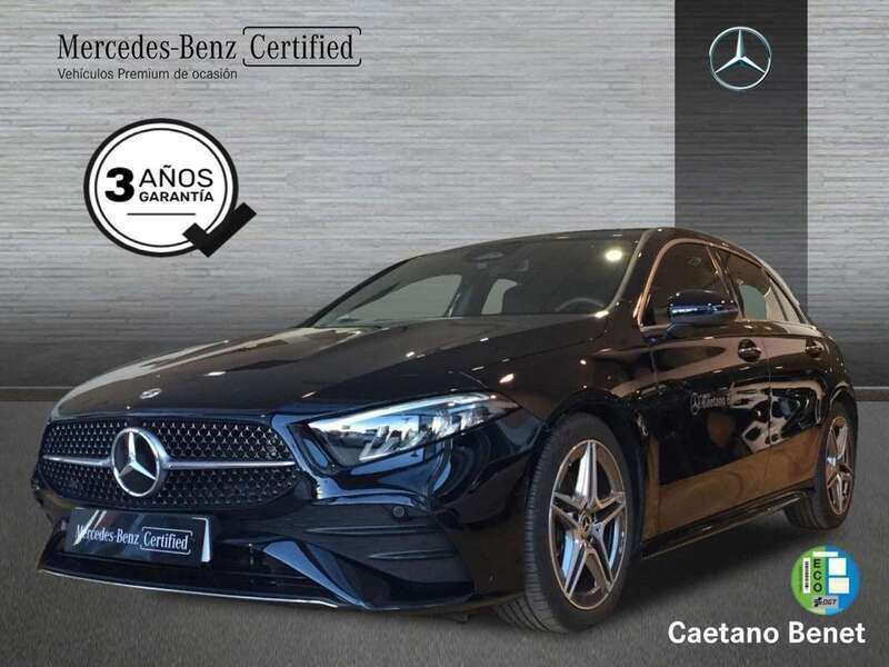 Negro Usado 2024 Mercedes A200 Berlina | 31.900 € (Buen precio) - Imagen 1/4